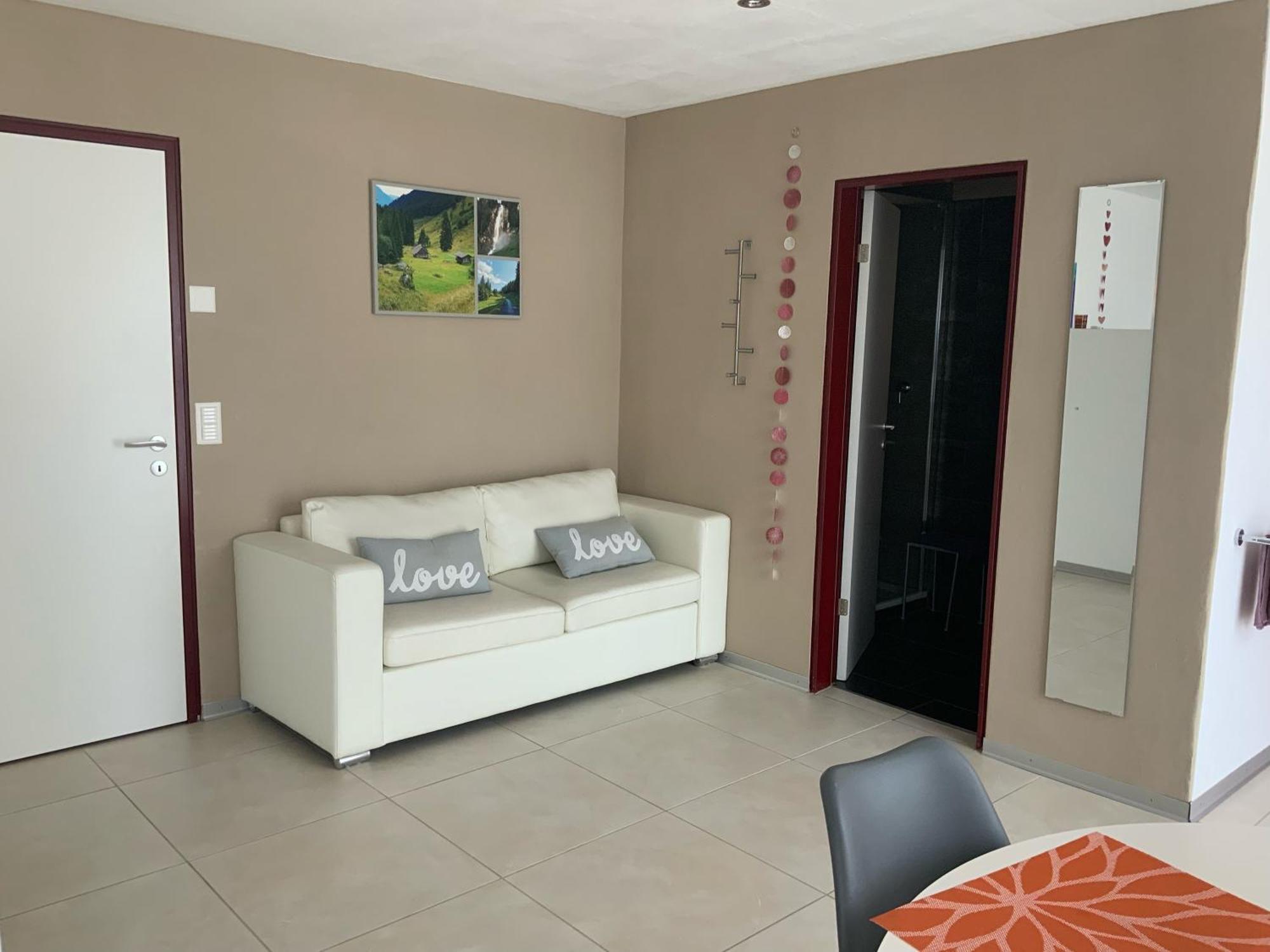 Apartamento Oase Zum Sein Spiez Exterior foto